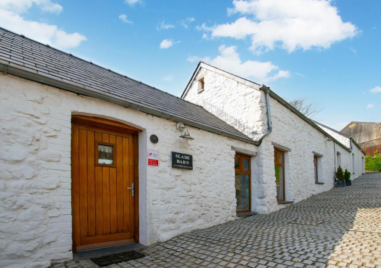 Slade Barn Villa Oxwich Esterno foto