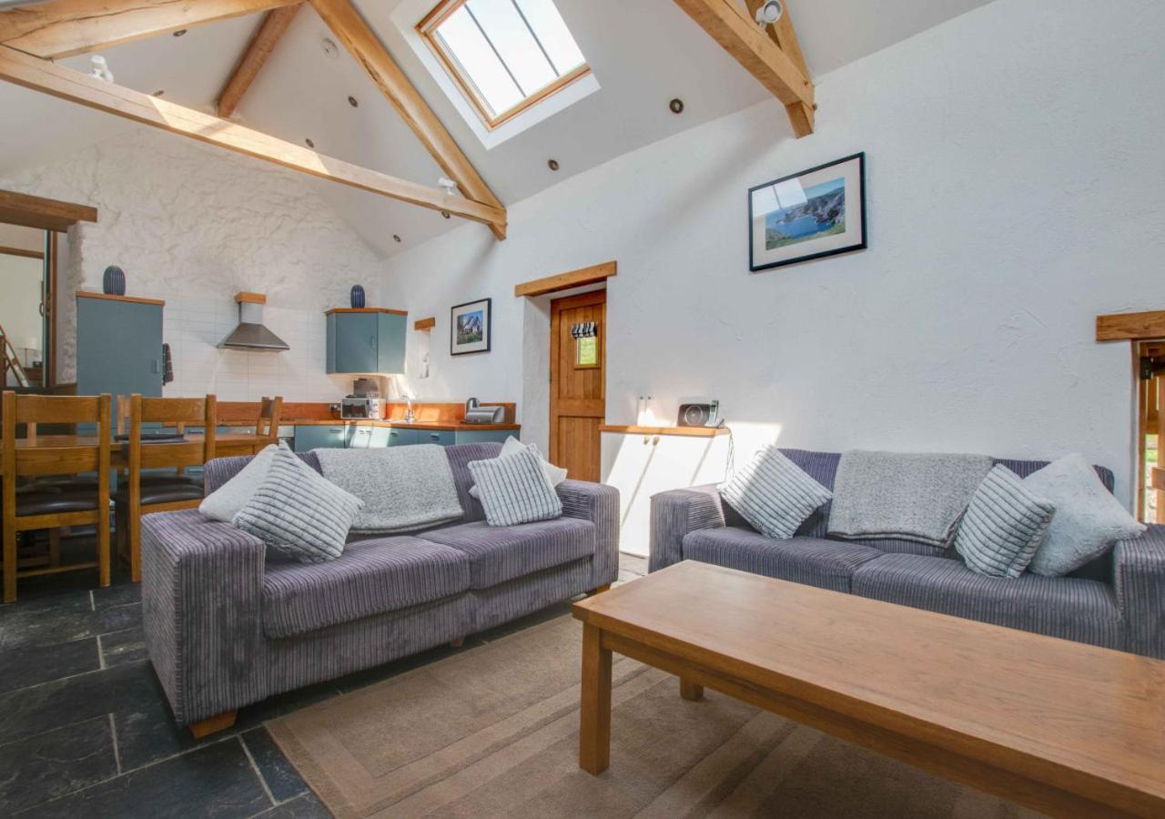 Slade Barn Villa Oxwich Esterno foto